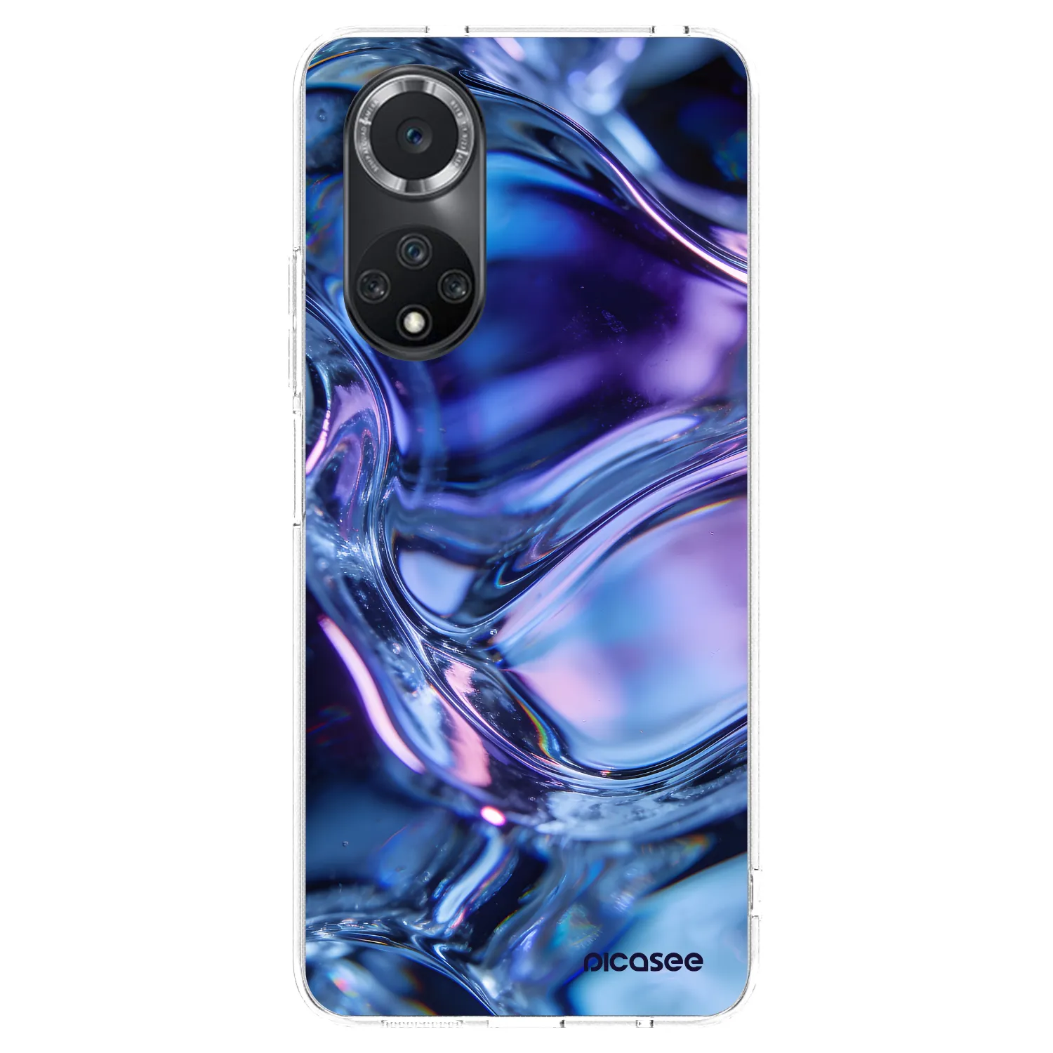 Picasee silikonový průhledný obal pro Huawei Nova 9 SE - Iris liquid
