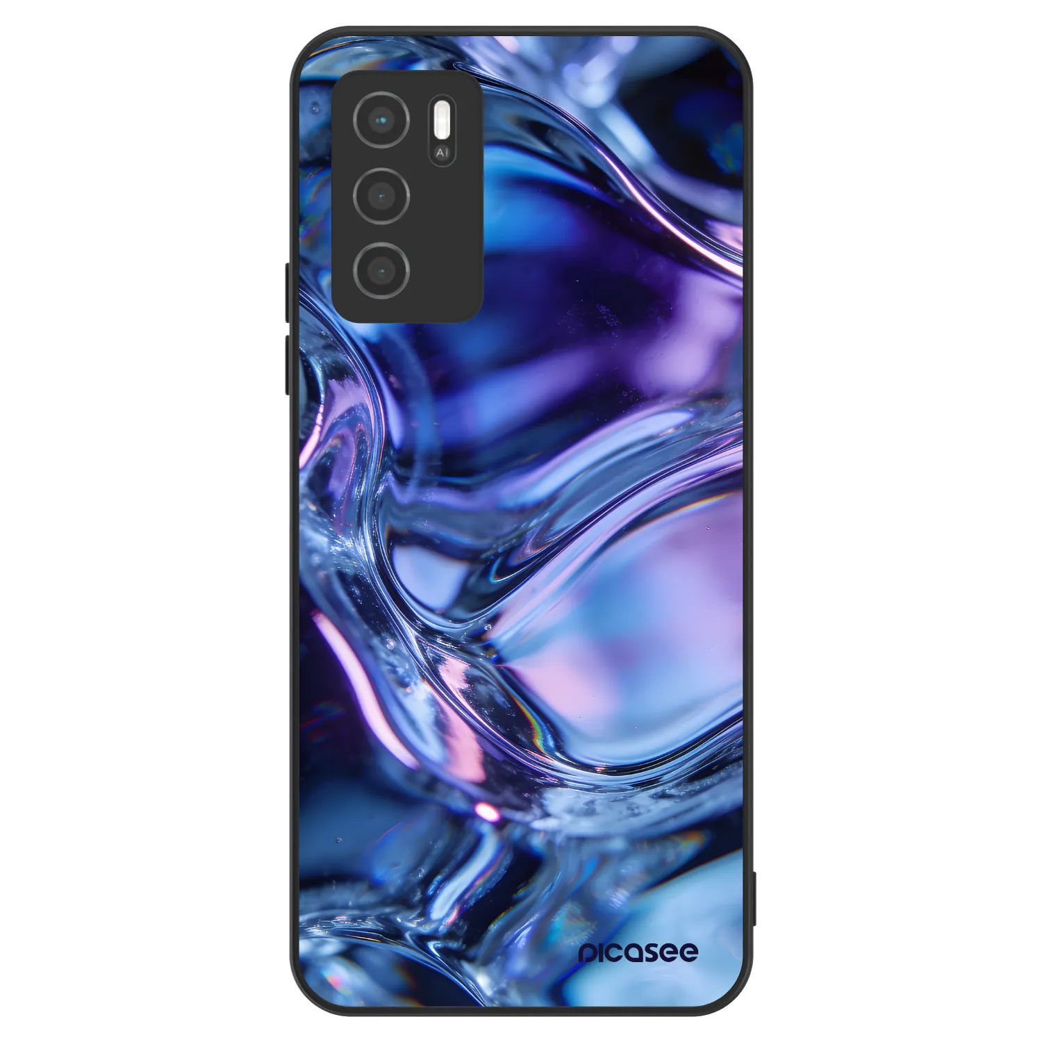 Picasee ULTIMATE CASE pro OPPO A16s - Iris liquid