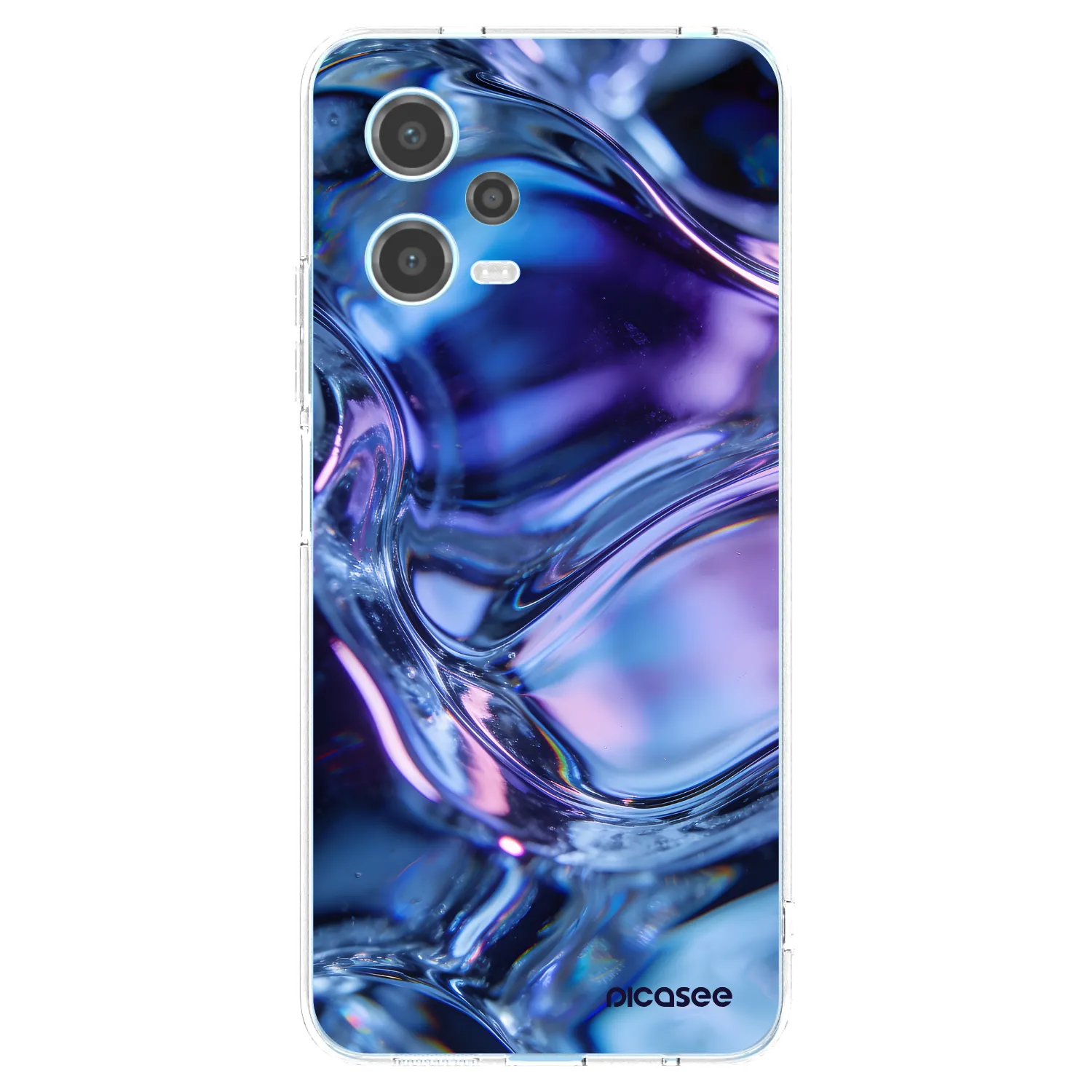 Picasee silikonový průhledný obal pro Xiaomi Redmi Note 12 5G - Iris liquid
