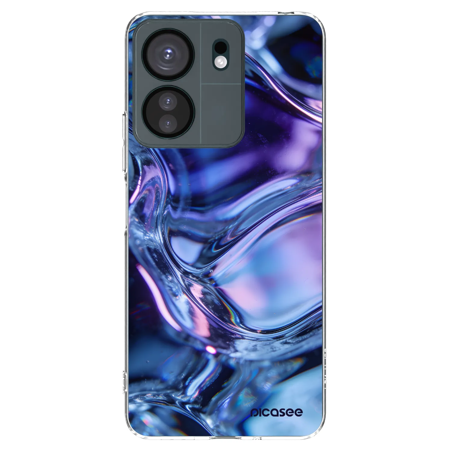 Picasee silikonový průhledný obal pro Xiaomi Redmi 13C 4G - Iris liquid