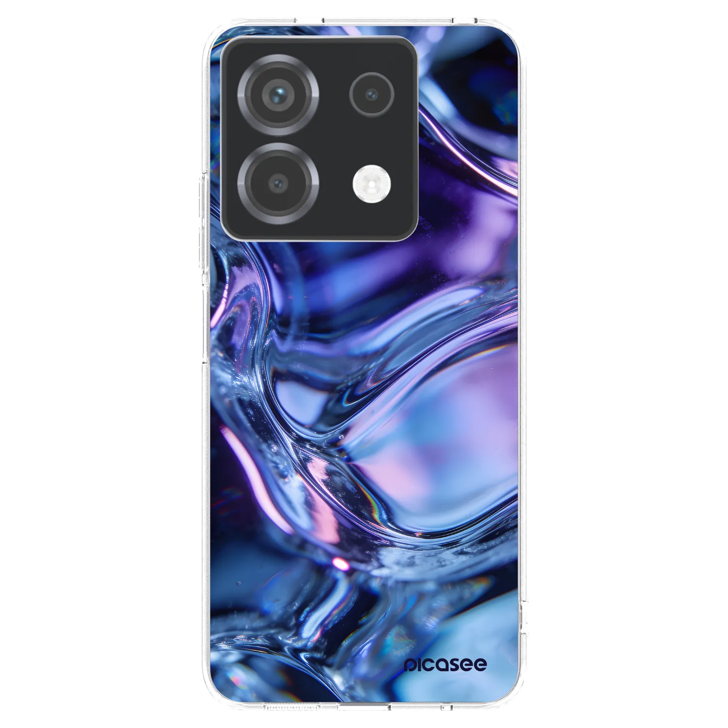 Picasee silikonový průhledný obal pro Xiaomi Poco X6 - Iris liquid