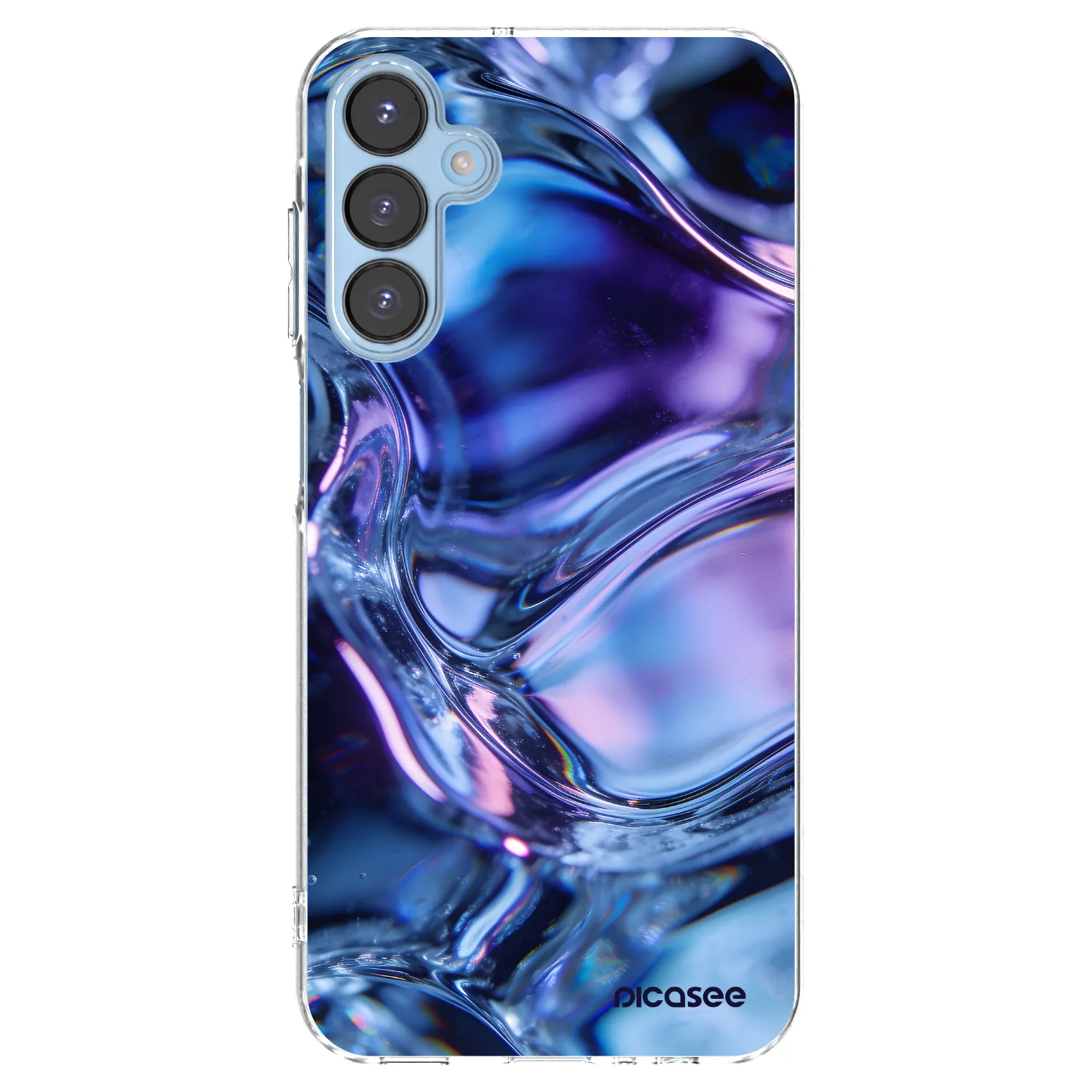 Picasee silikonový průhledný obal pro Samsung Galaxy A15 A156B 5G - Iris liquid