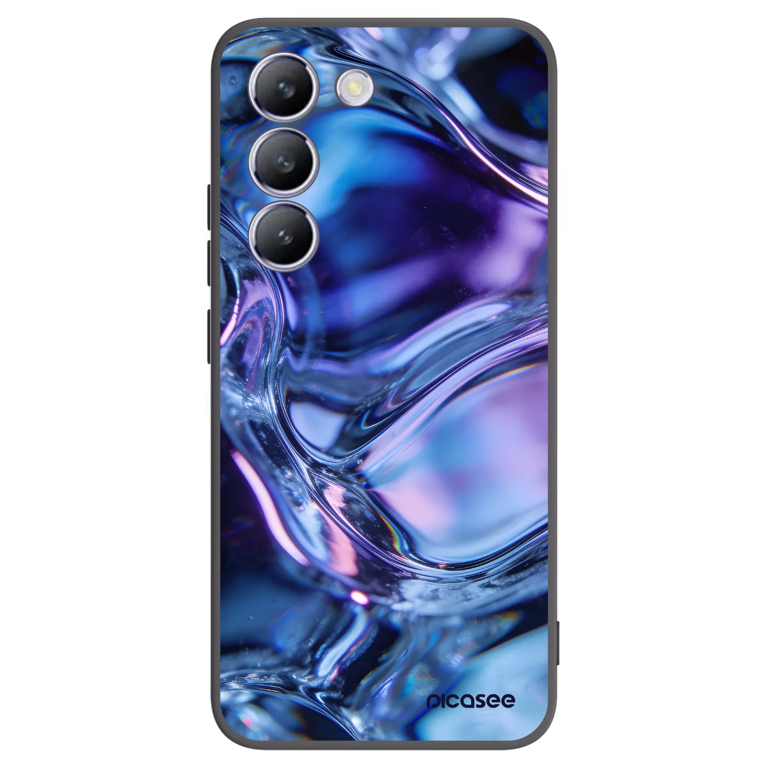 Picasee silikonový černý obal pro Vivo V40 SE 5G - Iris liquid