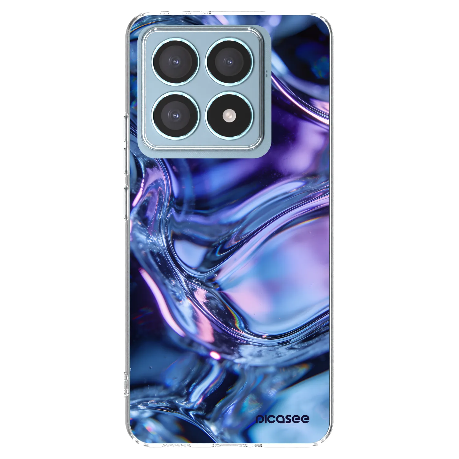 Picasee silikonový průhledný obal pro Xiaomi 14T Pro - Iris liquid