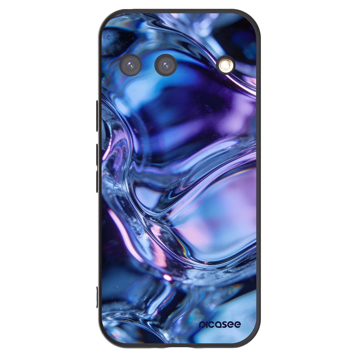 Picasee silikonový černý obal pro Google Pixel 9 - Iris liquid
