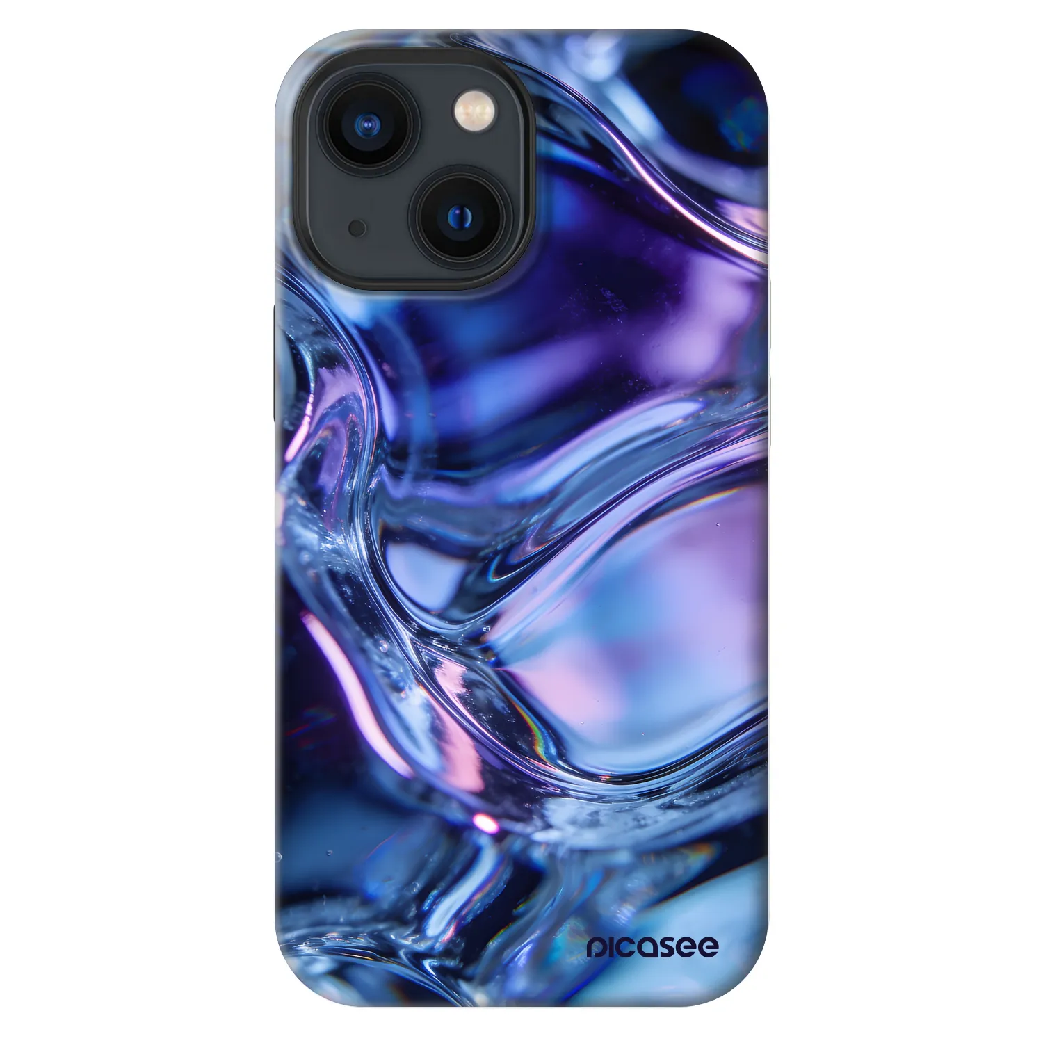 Picasee Fashion Case pro Apple iPhone 13 mini - Iris liquid
