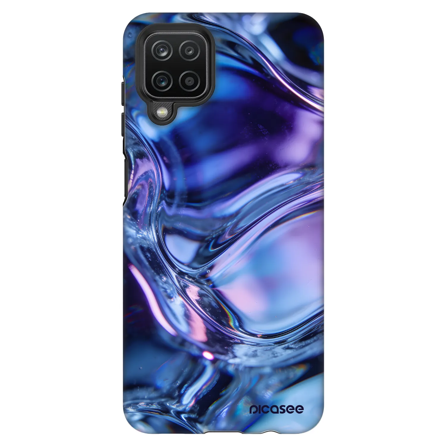 Picasee Fashion Case pro Samsung Galaxy A12 A125F - Iris liquid