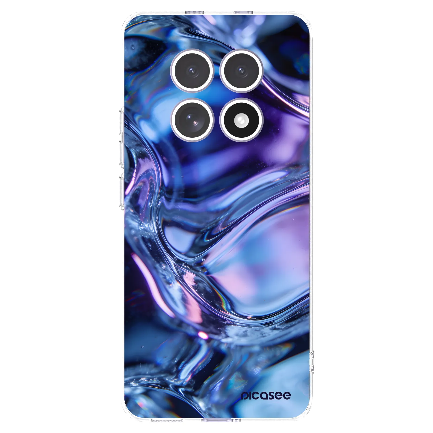 Picasee silikonový průhledný obal pro Xiaomi Redmi Note 15 4G - Iris liquid