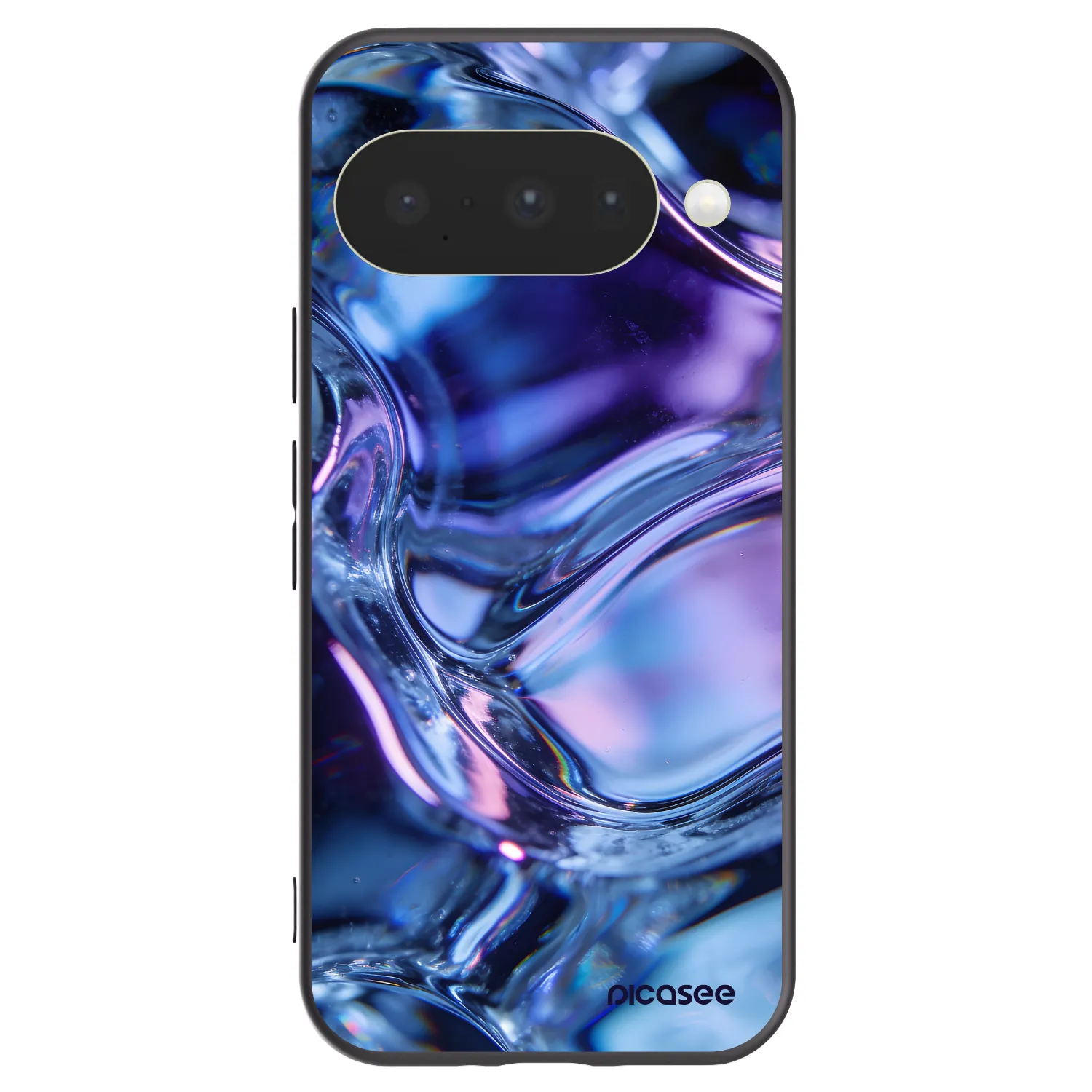 Picasee silikonový černý obal pro Google Pixel 10 - Iris liquid