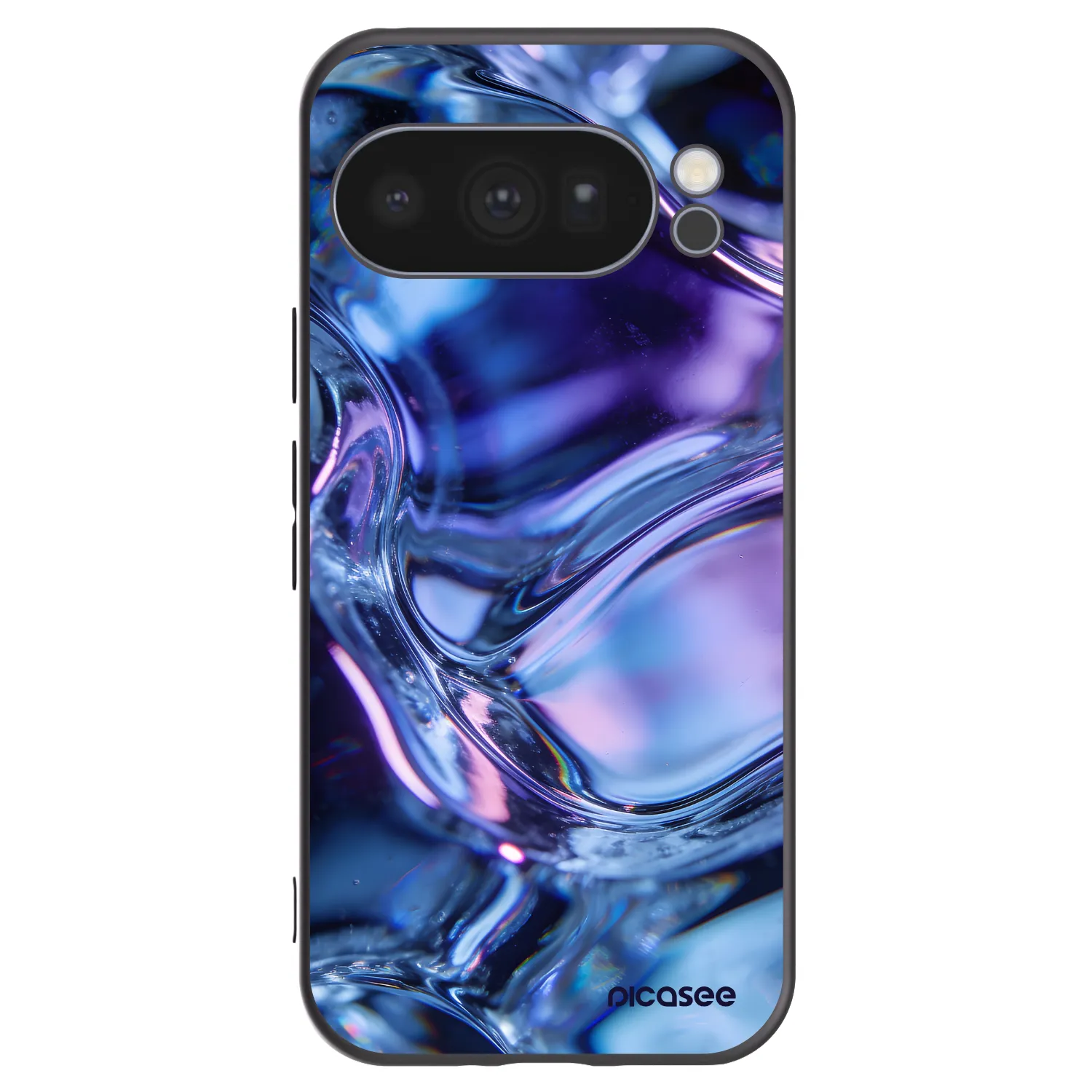 Picasee silikonový černý obal pro Google Pixel 10 Pro - Iris liquid