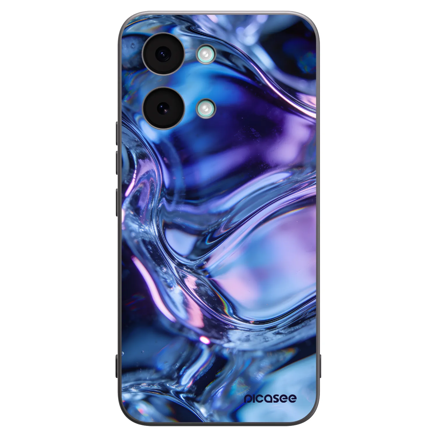Picasee silikonový černý obal pro Xiaomi Poco X8 Pro Max - Iris liquid