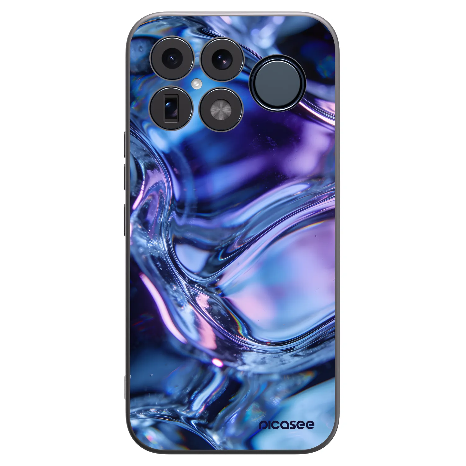 Picasee silikonový černý obal pro Xiaomi Poco F8 Ultra - Iris liquid