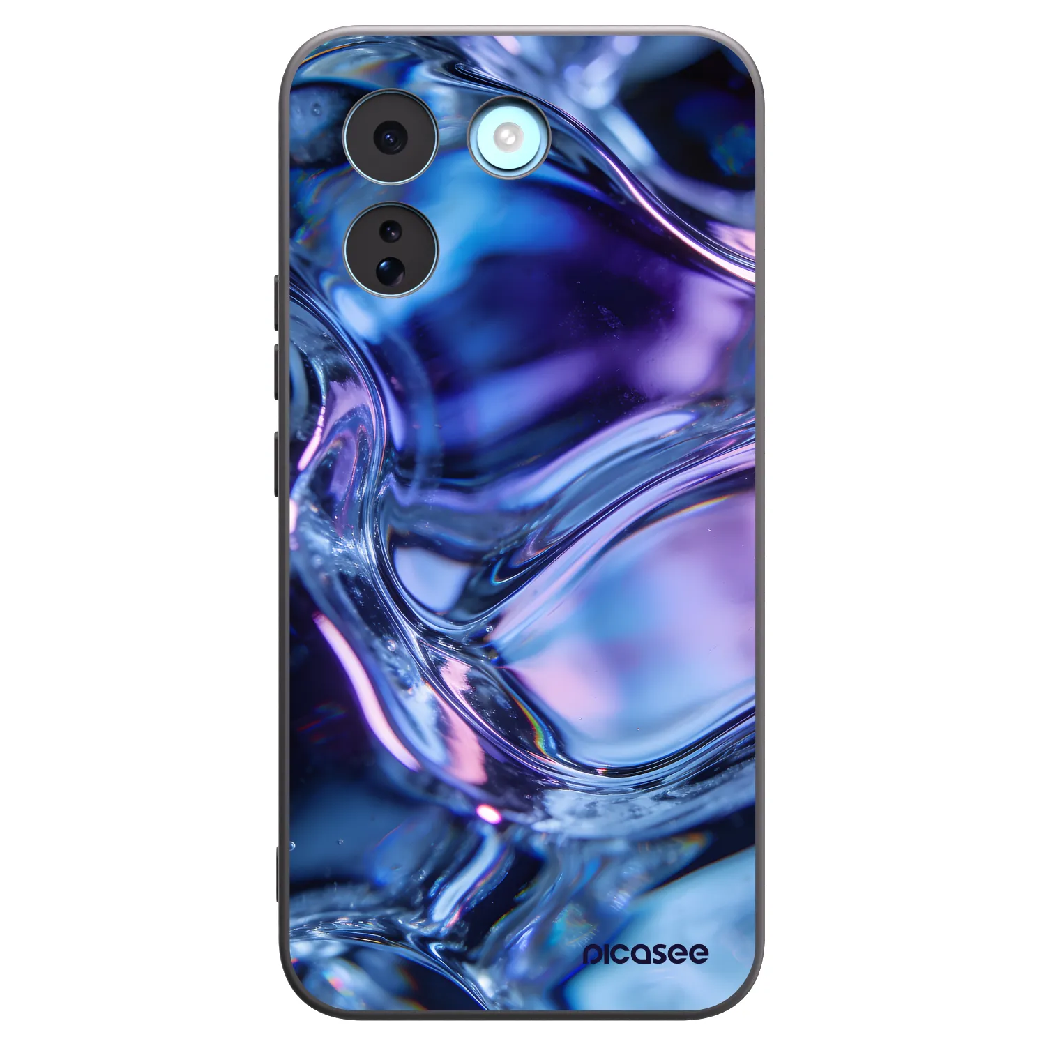 Picasee silikonový černý obal pro Xiaomi Redmi Note 17 Pro MAX 5G - Iris liquid