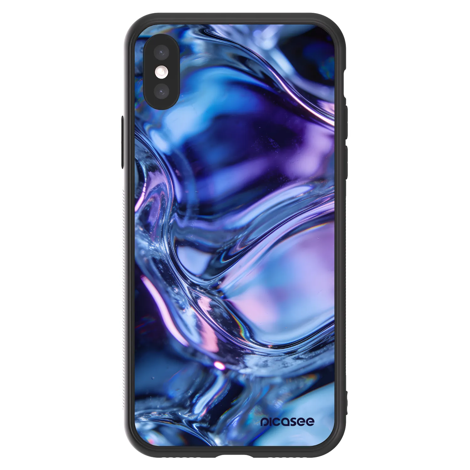 Picasee ULTIMATE CASE pro Apple iPhone X/XS - Iris liquid