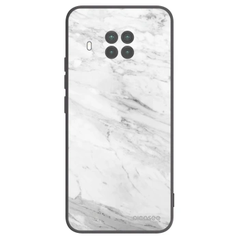 Picasee silikonový černý obal pro Xiaomi Mi 10T Lite - White marble