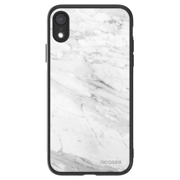 Picasee ULTIMATE CASE pro Apple iPhone XR - White marble