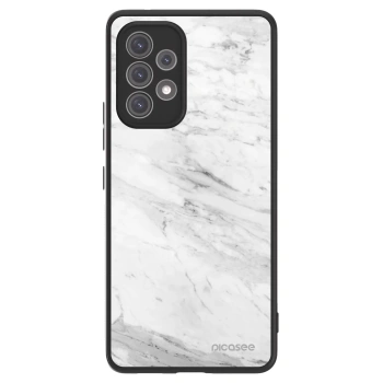 Picasee ULTIMATE CASE pro Samsung Galaxy A52 5G A525F - White marble