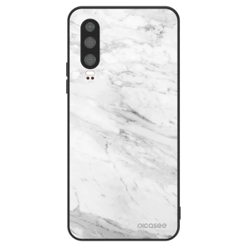 Obal pro Huawei P30 - White marble