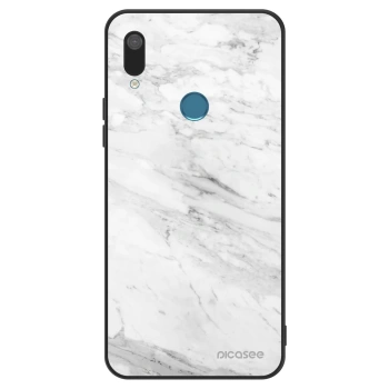 Obal pro Huawei Y7 2019 - White marble