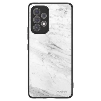 Picasee ULTIMATE CASE pro Samsung Galaxy A52s 5G A528B - White marble