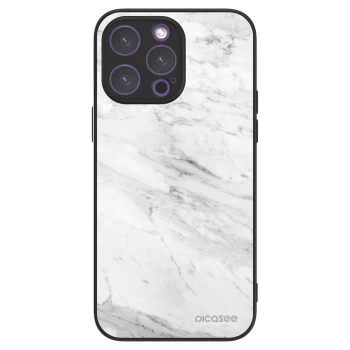 Picasee ULTIMATE CASE pro Apple iPhone 14 Pro Max - White marble