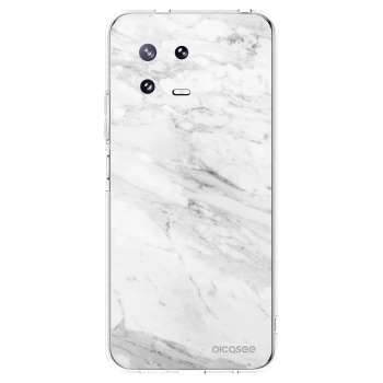 Picasee silikonový průhledný obal pro Xiaomi 13 Pro - White marble