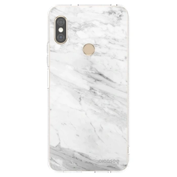 Obal pro Xiaomi Redmi Note 5 Global - White marble