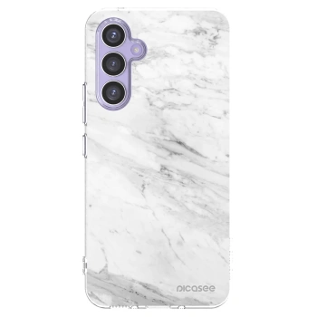 Picasee silikonový průhledný obal pro Samsung Galaxy A54 5G A546B - White marble
