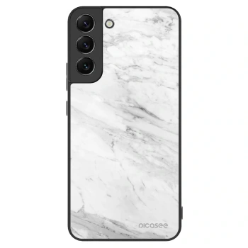 Picasee ULTIMATE CASE PowerShare pro Samsung Galaxy S22+ 5G - White marble
