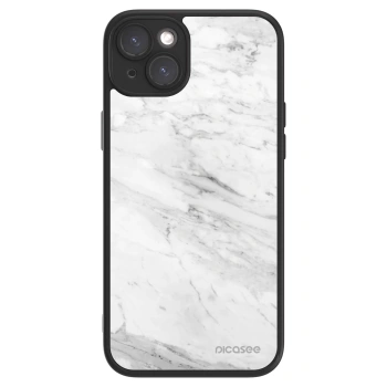 Picasee ULTIMATE CASE pro Apple iPhone 15 Plus - White marble