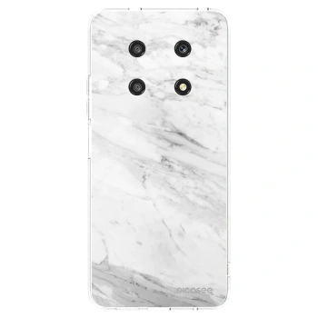 Picasee silikonový průhledný obal pro Honor Magic4 Lite 5G - White marble