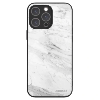 Picasee ULTIMATE CASE pro Apple iPhone 16 Pro Max - White marble