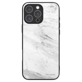 Picasee ULTIMATE CASE MagSafe pro Apple iPhone 16 Pro Max - White marble