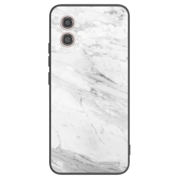Obal pro Motorola Moto G53 5G - White marble