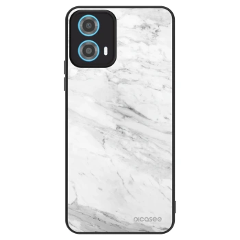 Obal pro Motorola Moto G34 5G - White marble