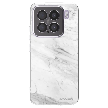 Picasee silikonový průhledný obal pro Xiaomi 15 - White marble