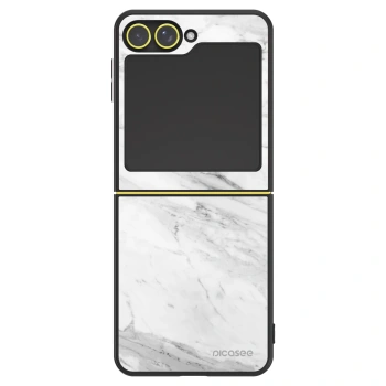 Obal pro Samsung Galaxy Z Flip5 5G - White marble