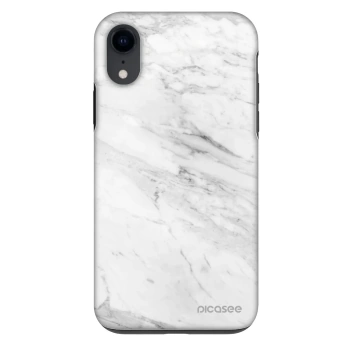 Obal pro Apple iPhone XR - White marble