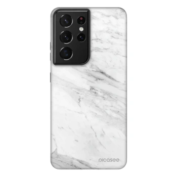 Obal pro Samsung Galaxy S21 Ultra 5G G998B - White marble