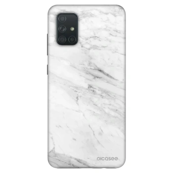 Obal pro Samsung Galaxy A71 A715F - White marble