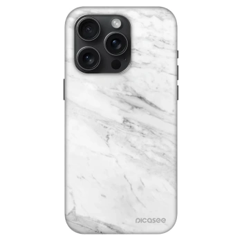 Obal pro Apple iPhone 15 Pro - White marble