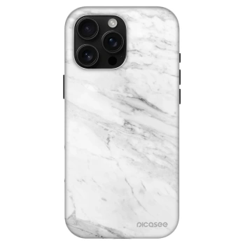 Obal pro Apple iPhone 16 Pro Max - White marble