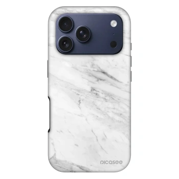 Obal pro Apple iPhone 17 Pro - White marble