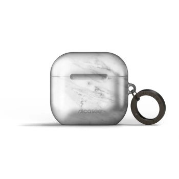 Obal pro Apple AirPods 4 - White marble