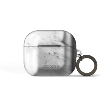Obal pro Apple AirPods 3 - White marble