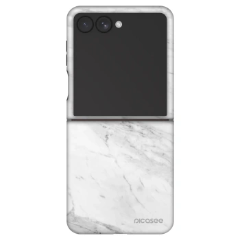 Obal pro Samsung Galaxy Z Flip7 5G - White marble