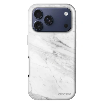 Obal pro Apple iPhone 18 Pro - White marble