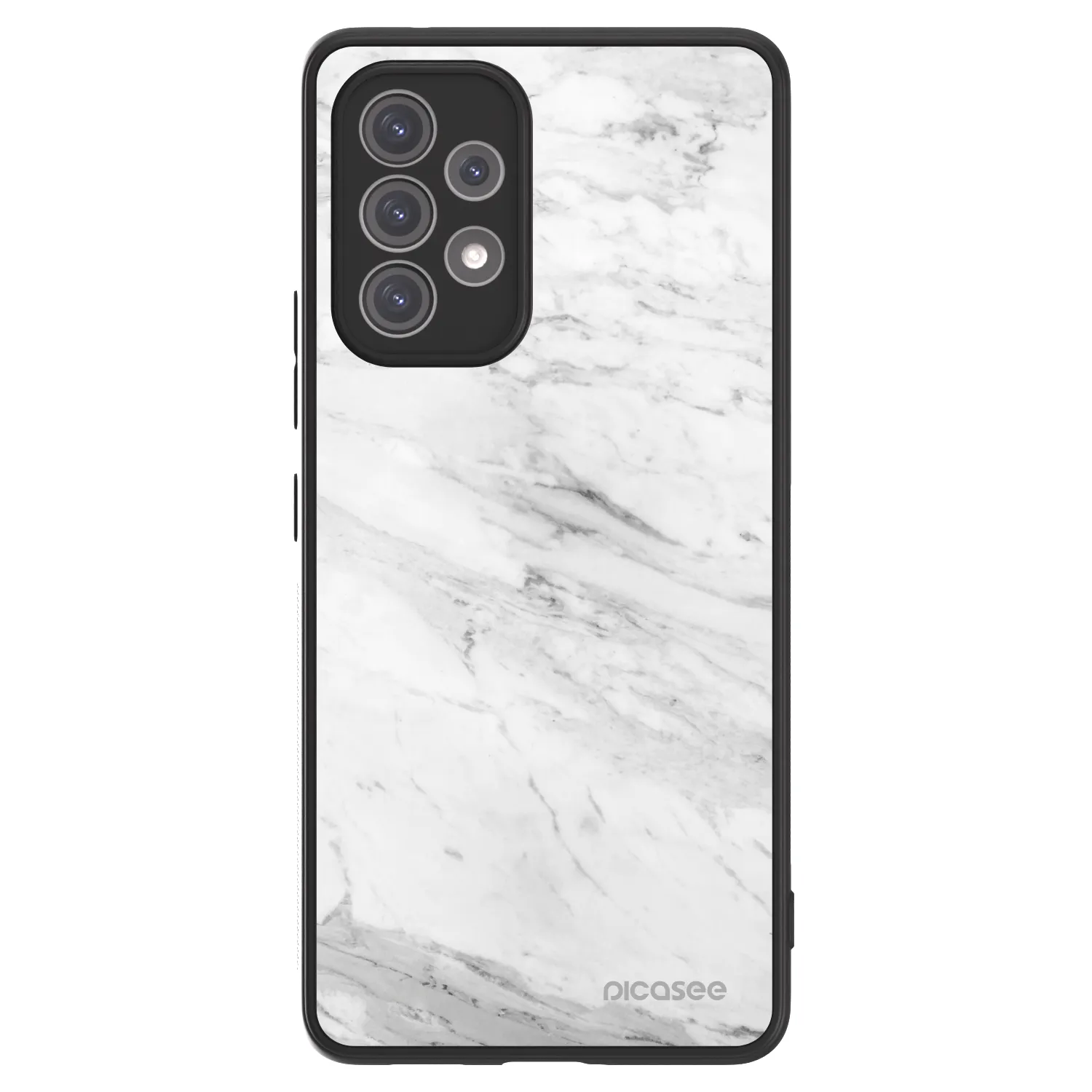 Picasee ULTIMATE CASE pro Samsung Galaxy A52 5G A525F - White marble