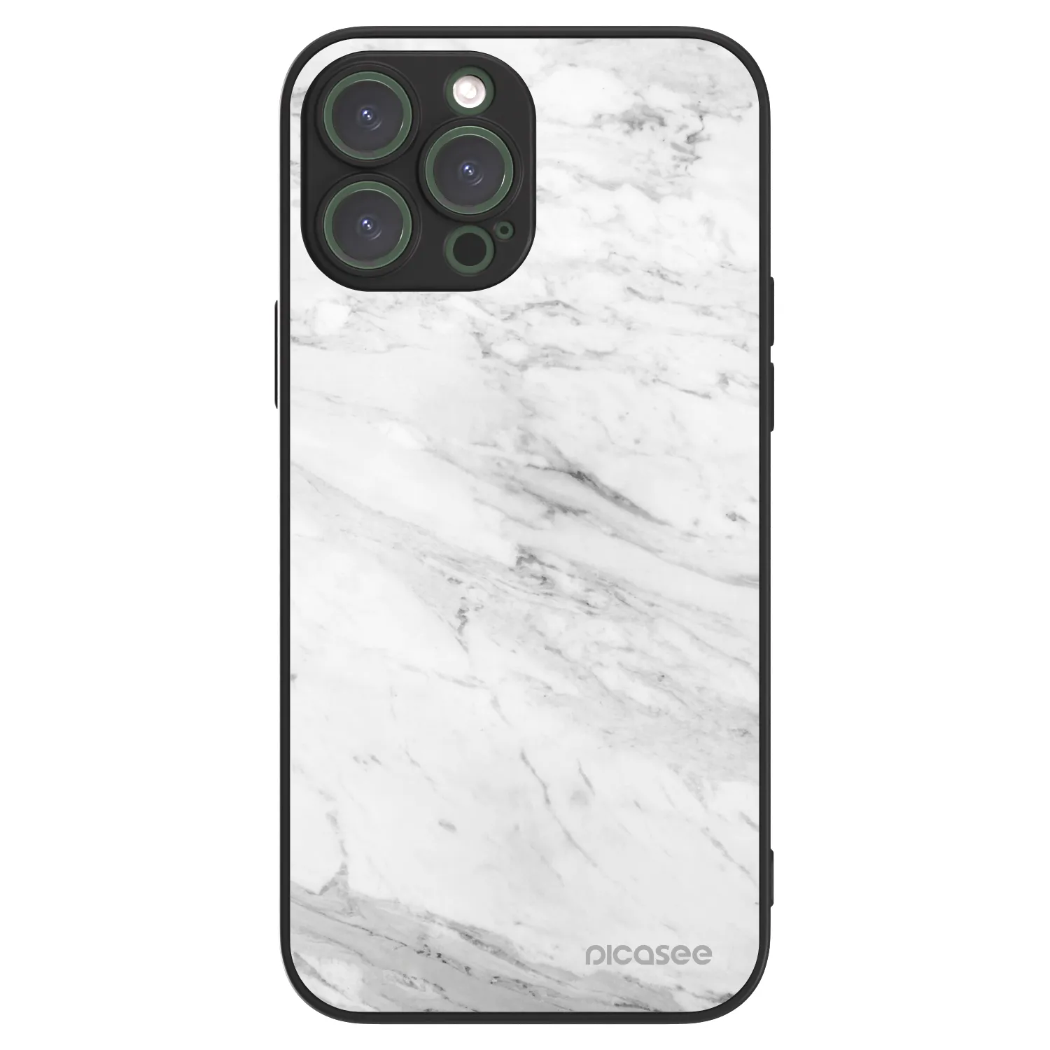 Picasee ULTIMATE CASE pro Apple iPhone 13 Pro Max - White marble