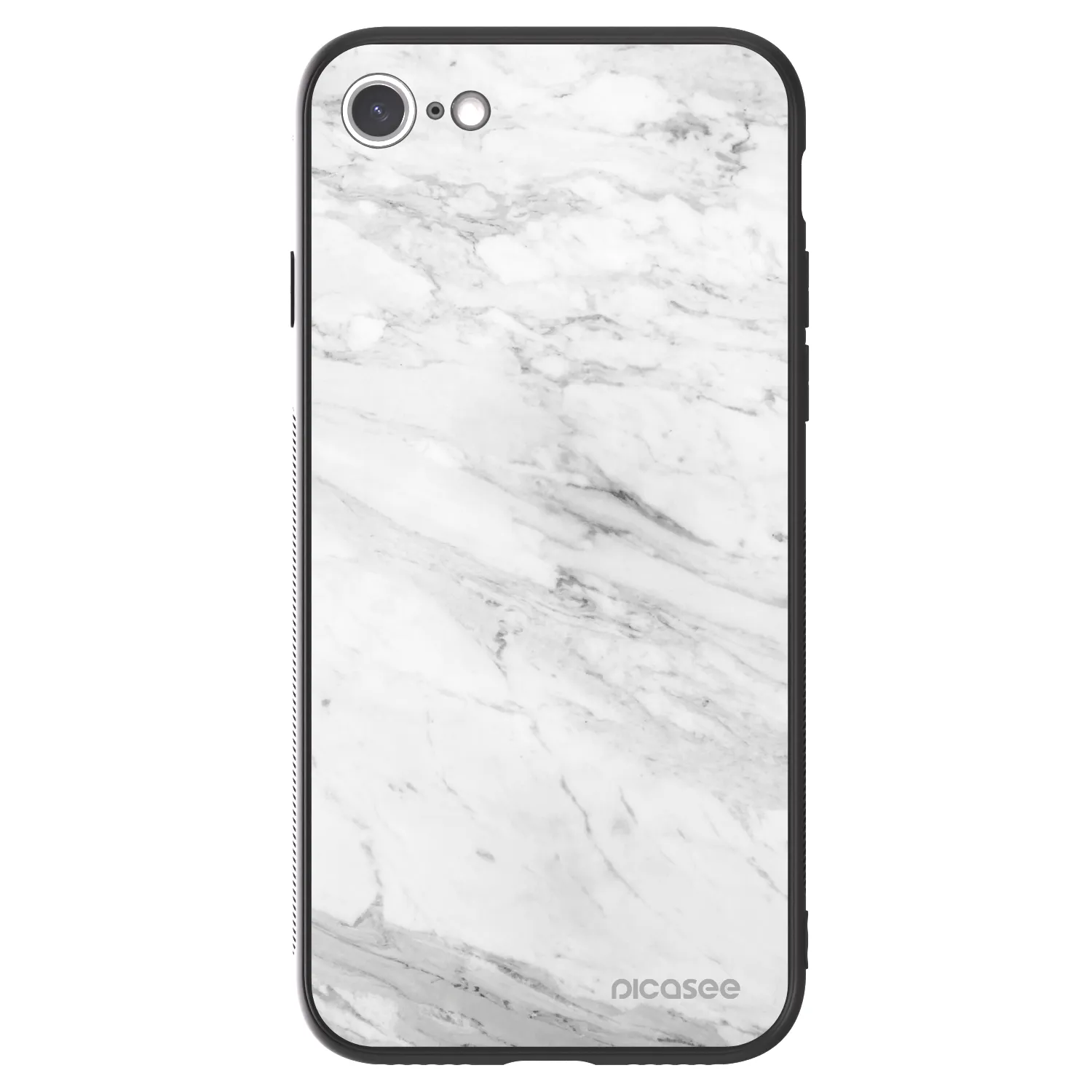 Picasee ULTIMATE CASE pro Apple iPhone SE 2020 - White marble